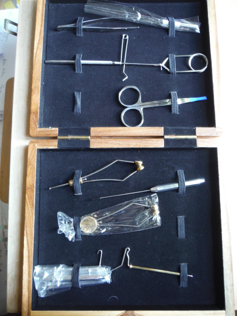 Fly dressing tools